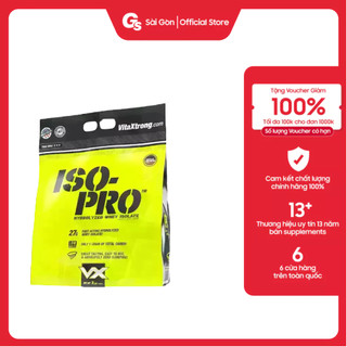 Sữa tăng cơ VitaXtrong ISO PRO Hydrolyzed Whey Isolate 8 Lbs , Whey Protein tinh khiết nhập khẩu Mỹ - Gymstore
