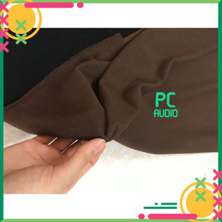 Vải (Nâu) bọc ê căng , lưới loa - lưới chắn bụi loa (giá: 1m vuông)