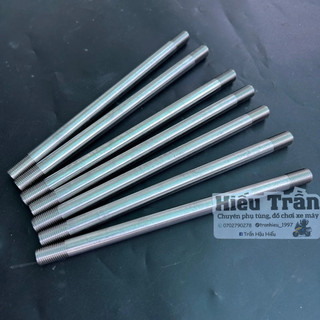 Cốt trục bánh inox salaya cho nhiều dòng xe dùng tán Salaya và Titan