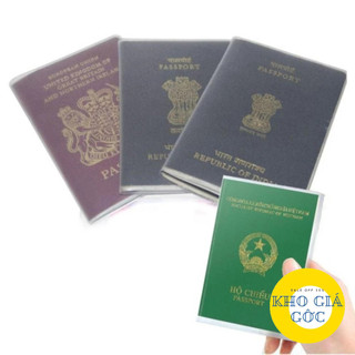 Vỏ Bọc Hộ Chiếu (Passport) Trong Suốt Bao Đựng Passport Bền Bỉ Tiện Dụng