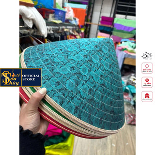 Nón lá lụa tơ tằm Việt Nam| chất liệu lụa tơ tằm sang trọng | dệt may thủ công Sơn Thuý Silk