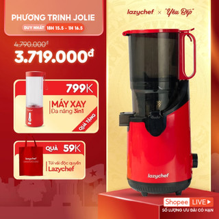 Máy Ép Chậm Nguyên Quả 3S Lazychef Bigsize 250W - Máy Ép Trái Cây,Công Nghệ Ép Lạnh