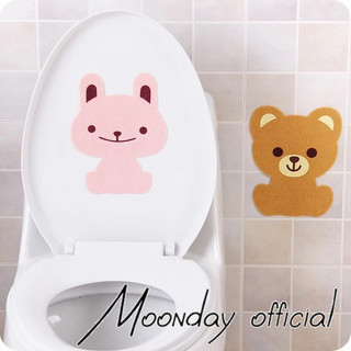 Miếng dán khử mùi toilet than hoạt tính hình thú cute giá rẻ