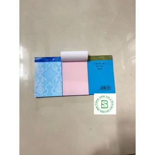 10 cuốn cùi xé 2 liên, giấy order 2 liên (8x12)
