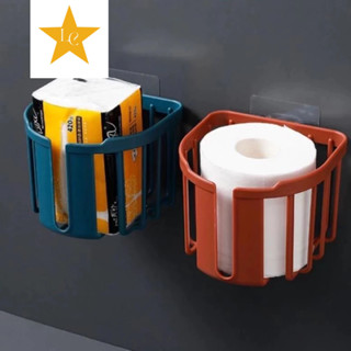 Giỏ đựng giấy vệ sinh, giấy ăn dán tường cường lực tiện lơi, dụng cụ phòng tắm phòng vệ sinh, bếp