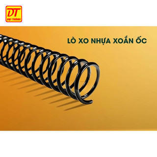 Lò xo Nhựa xoắn ốc - Đóng gáy sách, tập