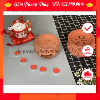🎁Bếp đất nung Bát Tràng xông đốt bồ kết cao cấp loại 1 phòng dịch bệnh côn trùng