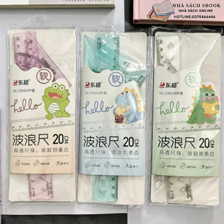 Bộ eke 4 sản phẩm / thước kẻ / thước đo độ / thước đo góc / dụng cụ học sinh