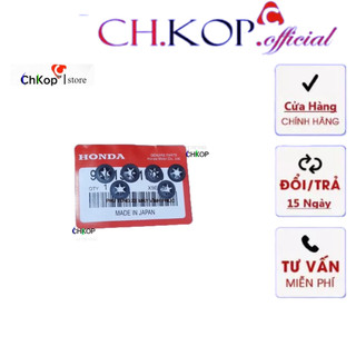 Chính hãng| hoa thị chốt tem đào yếm khui cài cdi , nẹp sườn xe dream honda