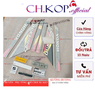 Tem xe DREAM kèm tem thông số ( tem thái hồng dream 2) (-10%)