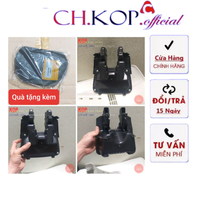 Bầu lọc gió DREAM WAVE (tặng kèm mút lọc gió) (-7%)