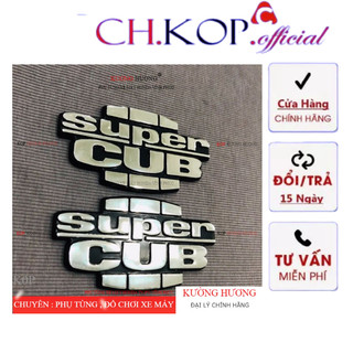 Cặp tem logo super cup