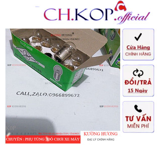 10 Bóng Đèn Xi Nhan Xe Cup Win ChaLy Cub 12V/10w ( Giá 1 Hộp )
