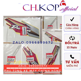 Tem dream việt ( giá bán lẻ từng chi tiết tem áo zin hàng chính hãng honda ) super 1999-2000 hòng rách xịn