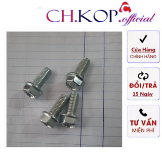 Bộ 4 ốc bắt giàn để chân chính xe Máy Honda