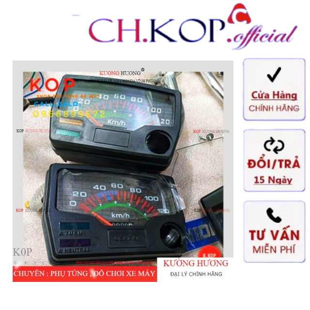 Đồng hồ xe win 100 (Cao Cấp)