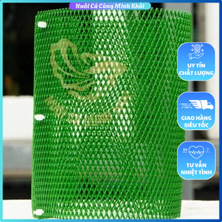 Lồng đẻ lưới 3li cho cá 7 màu. cắt sẳn cao 12,5cm, rộng 10cm