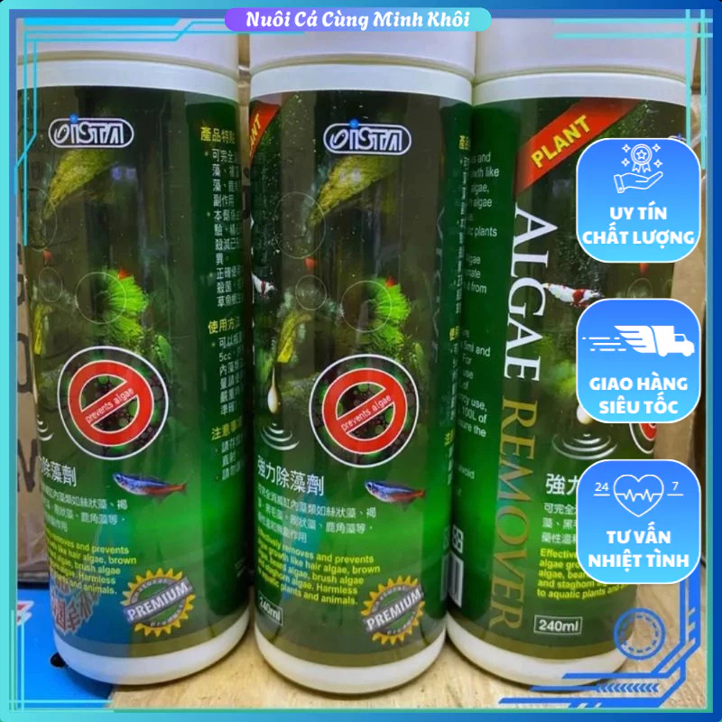 Diệt rêu Algae Remover 120ml, 240ml, 500ml