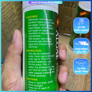 Diệt rêu Algae Remover 120ml, 240ml, 500ml