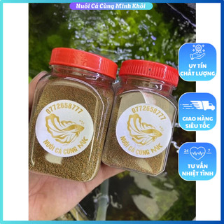 Cám trộn tổng hợp dành cho cá 7 màu, guppy, betta giúp cá mau phát triển