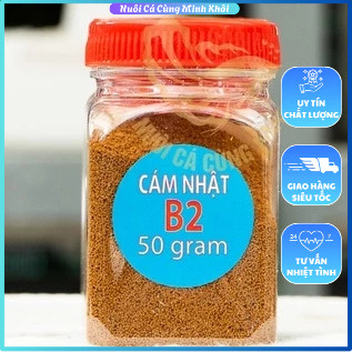 Cám nhật b2, cám đạm cao dành cho guppy