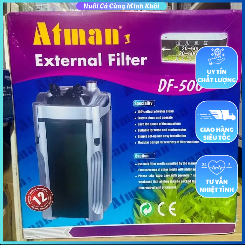 Lọc thùng Atman DF500 , DF700, DF1000, DF1300