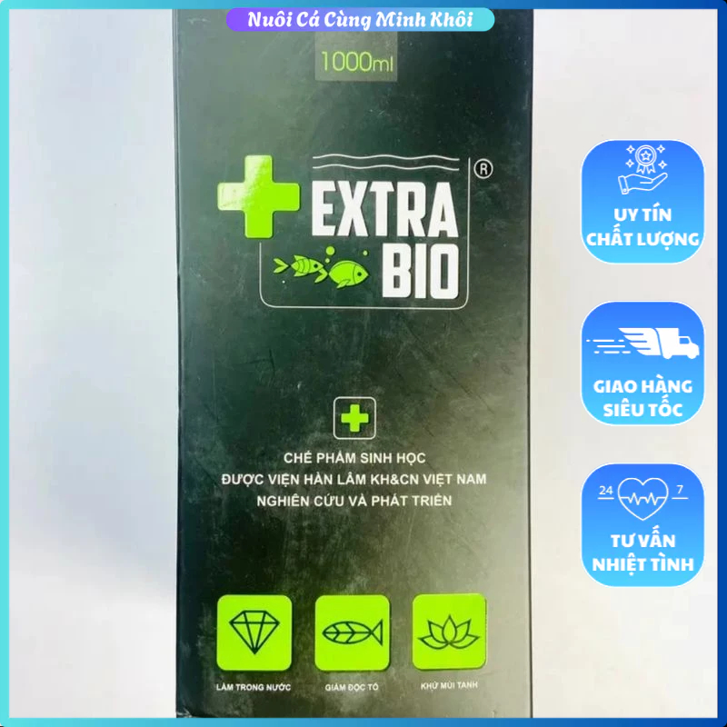 Vi sinh EXTRA Bio dùng cho hồ cá 1000ml