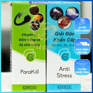 Antistress, Paraskill dưỡng cá 7 màu, guppy, betta