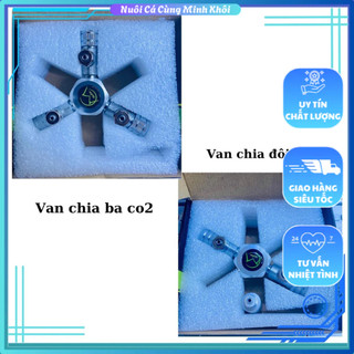 Van chia co2, van chia đôi, van chia 3