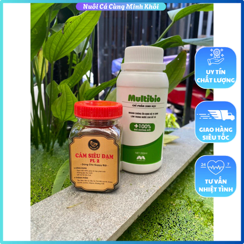 Vi sinh Multibio + cám PL