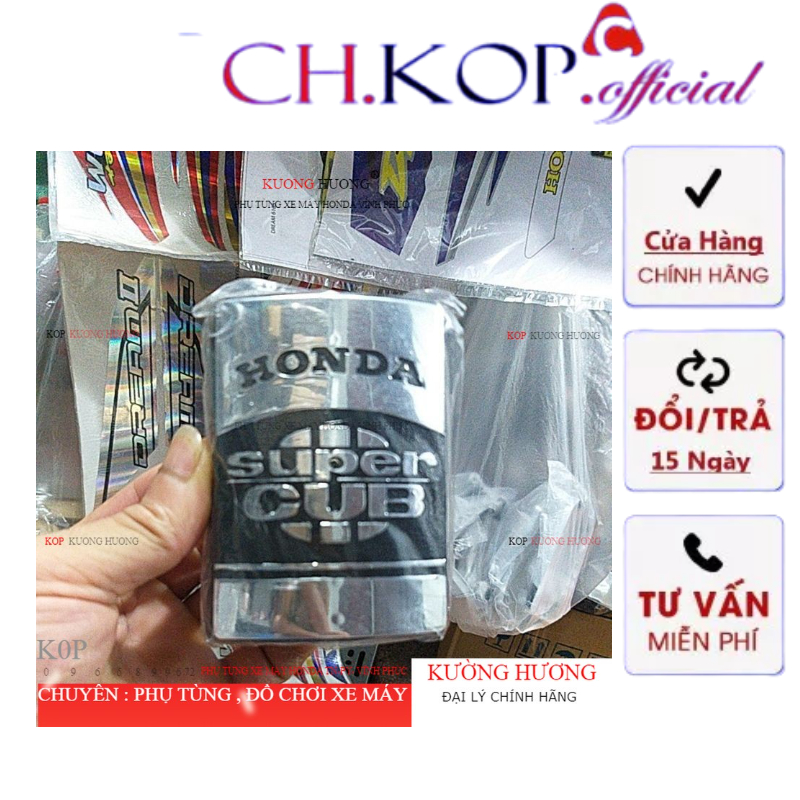 Mặt nạ con Honda super cup ( Tem Mặt Nạ Cub 82 hàng cao cấp L1)