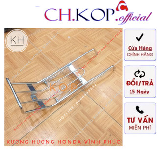 baga giá để đồ inox xe jupiter V , lượn giữa inox 8 ly xe máy jupiter V loại Inox không rỉ (-7%)