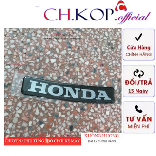 tem chữ Honda gắn mặt nạ Wave nhỏ zx (-10%)
