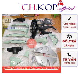 Dàn áo xe wave anpha 110 / đời 2017 chính hãng ( có 6 mầu tùy chọn) (-10%)
