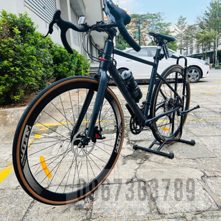 Xe Đạp Road DTFLY R5009 Khung Nhôm Siêu Nhẹ Không Mối Hàn Chuẩn 6061, Tay Đề Lắc LTWO R5, Phanh Đĩa Trợ Lực Dầu X-Tech