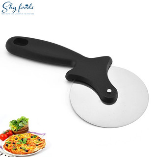 Dụng cụ làm bánh - dao cắt bánh pizza một lưỡi cán nhựa