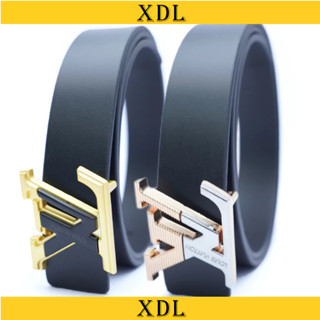  Thắt lưng nam dây da bò khoá cài  2 lớp dày dặn dây lưng lv da bò LVB3T 