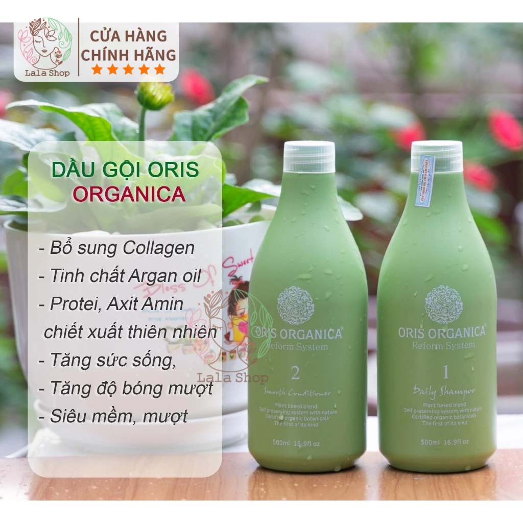 Cặp Dầu Gội Xả Phục Hồi Oris Canada 500ml
