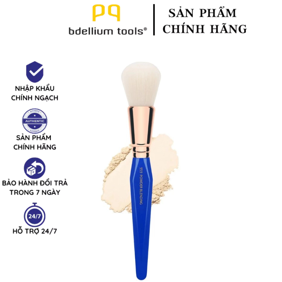 Cọ Má Hồng /Cọ Phủ Phấn Nhỏ 959 Bdellium Tools Powder Blending B959