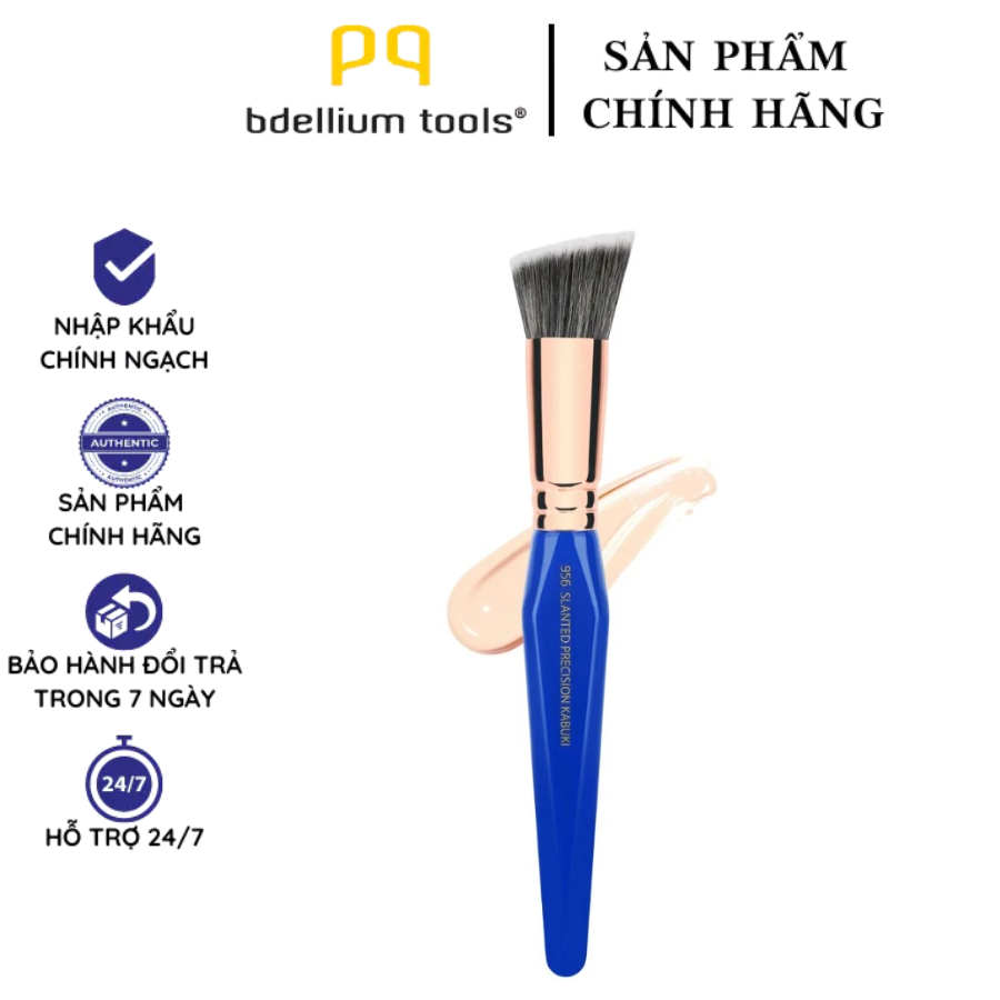 Cọ Tán Nền Siêu Xịn Dễ Đánh BDELLIUM TOOLS Slanted Precision Kabuki B956