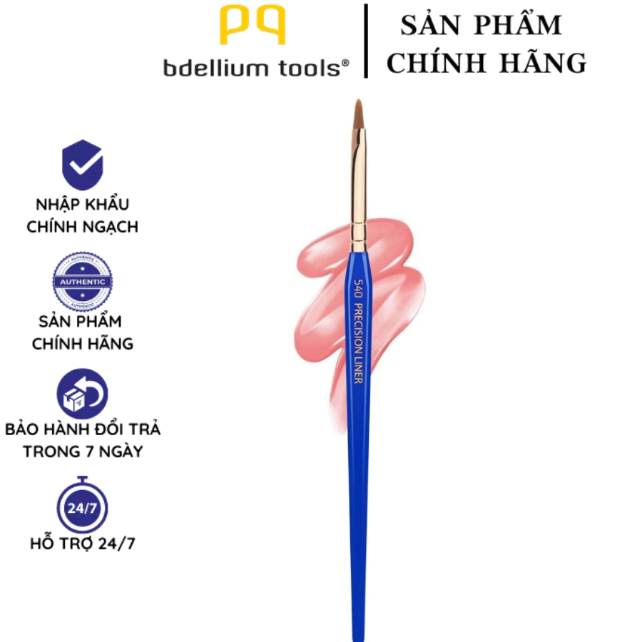 Cọ tán son môi /che khuyết điểm BD Bdellium Tools Precision Liner B540