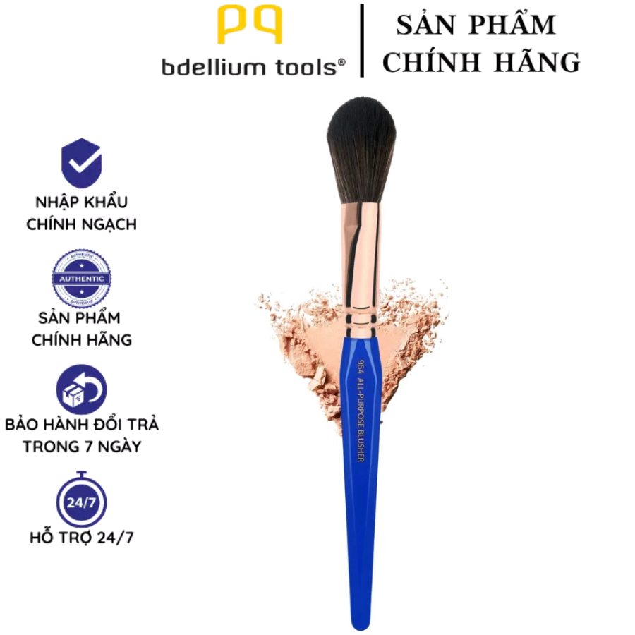Cọ Trang Điểm Má Hồng Chuyên Dụng Bdellium Tools All-Purpose Blusher B964