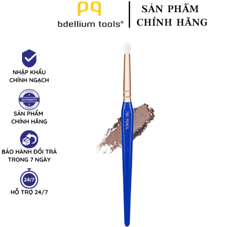 Cọ Trộn Tán Mắt Đầu Bdellium Tools Golden Triangle 780 Pencil (tách set)