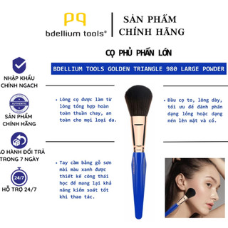 Cọ phủ phấn to bdellium tools golden triangle 980 large powder