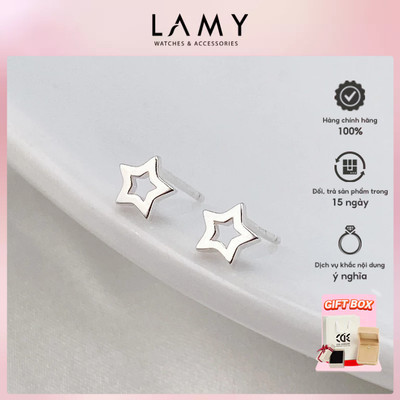 Khuyên tai LAMY Star Earrings Silver 3226 - Khuyên tai bạc cao cấp