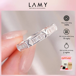 Nhẫn bạc nữ LAMY Eternity X Silver Ring 8277