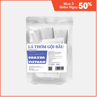 Gội đầu Thảo dược túi lọc Bồ kết chanh chanh rừng, sả, cỏ mần trầu OBAXUA:OG117:30 Ngày Gội