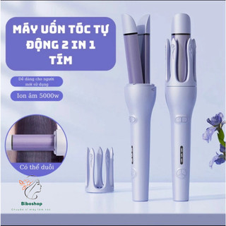 Máy uốn tóc tự động 2in1 chống bỏng mẫu mới trục 32mm