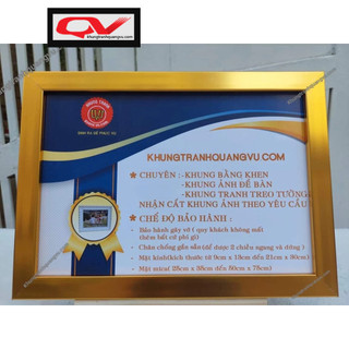 (mica)Khung Bằng Khen A4(21cm*30cm)