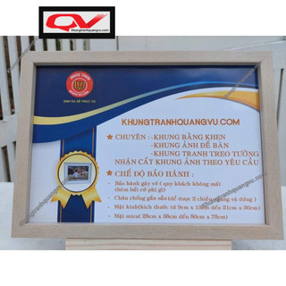 (mica)Khung Bằng Khen A4(21cm*30cm)